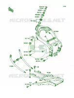 Frame voor Kawasaki Ninja ZX-7 1990