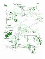 Fuel Evaporative System voor Kawasaki Ninja ZX-7 1990