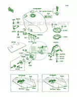 Fuel Tank voor Kawasaki Ninja ZX-7 1990