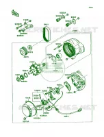 Generator voor Kawasaki Ninja ZX-7 1990