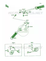 Handlebar voor Kawasaki Ninja ZX-7 1990
