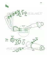 Mufflers voor Kawasaki Ninja ZX-7 1990