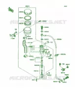 Rear Master Cylinder voor Kawasaki Ninja ZX-7 1990