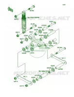 Rear Suspension voor Kawasaki Ninja ZX-7 1990