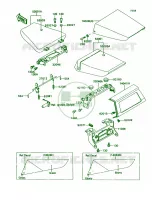 Seat voor Kawasaki Ninja ZX-7 1990