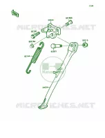 Stands voor Kawasaki Ninja ZX-7 1990