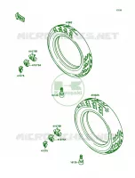 Tires voor Kawasaki Ninja ZX-7 1990