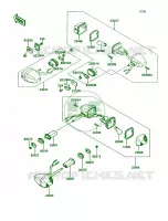 Turn Signals voor Kawasaki Ninja ZX-7 1990