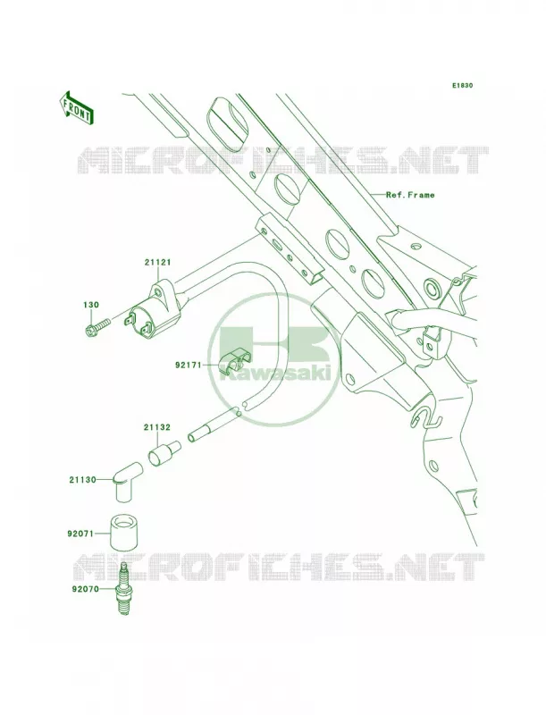 Ignition System Kawasaki MOTOS 110 2013 KLX110L  KLX110DDF