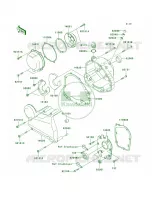 Engine Covers voor Kawasaki ZR-7S 2004