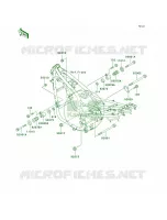 Engine Mount voor Kawasaki ZR-7S 2004