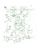 Front Master Cylinder voor Kawasaki ZR-7S 2004