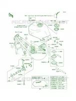 Fuel Tank voor Kawasaki ZR-7S 2004