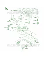 Gear Change Mechanism voor Kawasaki ZR-7S 2004
