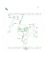 Stands voor Kawasaki ZR-7S 2004
