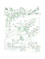 Starter Motor voor Kawasaki ZR-7S 2004