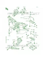 Battery Case voor Kawasaki Zephyr 1990