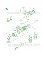 Change DrumShift Fork voor Kawasaki Zephyr 1990