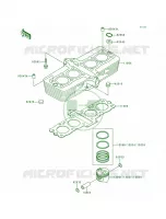 CylinderPiston voor Kawasaki Zephyr 1990