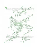 Frame Fitting voor Kawasaki Zephyr 1990
