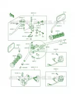 Handlebar voor Kawasaki Zephyr 1990