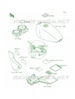 Label voor Kawasaki Zephyr 1990