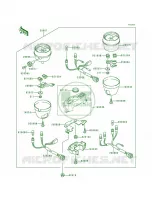MeterZR550 B3B4 voor Kawasaki Zephyr 1990