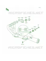 Muffler voor Kawasaki Zephyr 1990