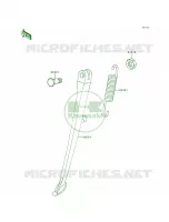 Stand voor Kawasaki Zephyr 1990
